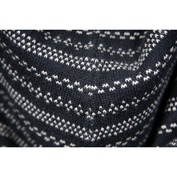 Grayson & Dunn Mens Henley Pullover Sweater Hoodie Medium Navy Blue Stretch - Picture 9 of 11